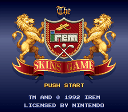 The IREM Skins Game screenshot 2 for Super Nintendo
